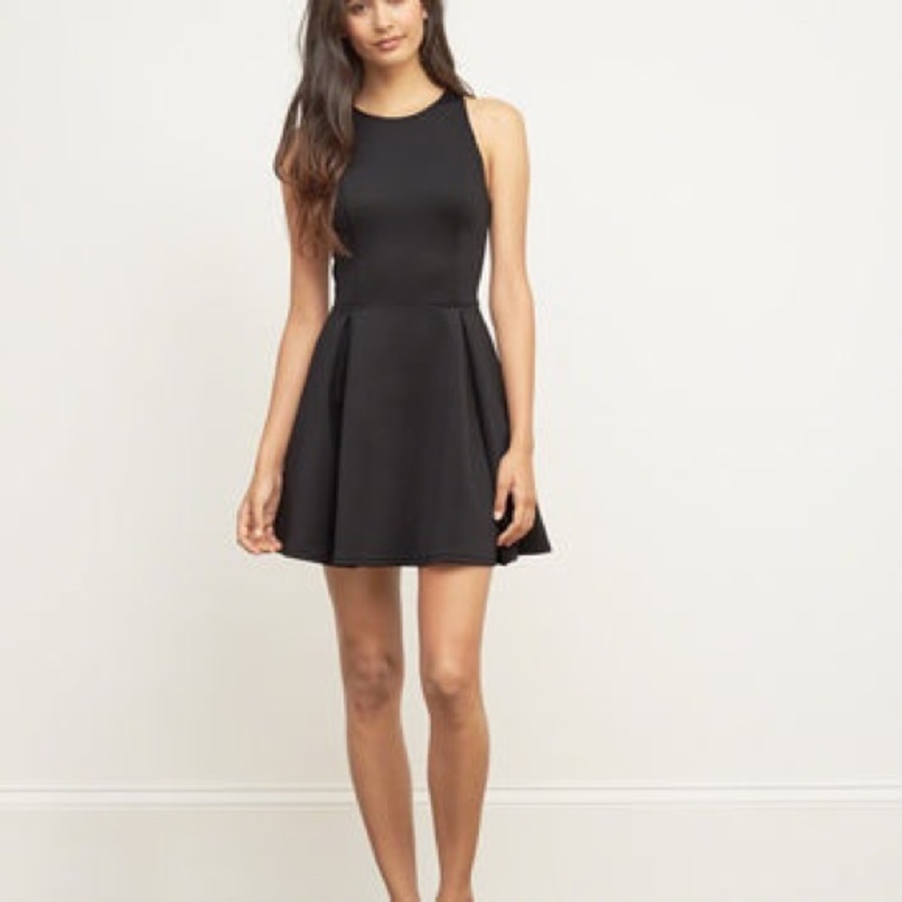 Abercrombie and Fitch black skater dress
